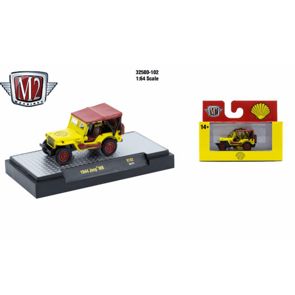 M2 Machines Autothentics Rel 102 1:64 1944 Jeep Mb