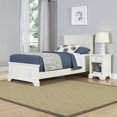 thumbnail image 1 of Home Styles Naples Twin 2 Piece Bedroom Set in White, 1 of 3