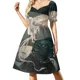 thumbnail image 2 of Vestido de manga corta Lost in the Echo, vestidos para mujer, vestidos de fiesta de diseñador de lujo, vestidos de graduación, 2 of 7