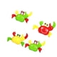 thumbnail image 2 of 4 piezas de dibujos animados de caricaturas juguete juguete divertidos Crabs de plástico Crabs Regalo de juguete para niños niños (rojo verde amarillo aleatorio), 2 of 6