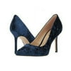 Katy Perry The Sissy Crushed Velvet Navy Pump, Size 6 M