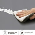 thumbnail image 5 of Xmushyra Kitchen Mat for Floor, Cushioned Anti Fatigue Gray Kitchen Mat, Non Slip Waterproof Foam Comfort Mat, Easy Clean Floor Mat for Kitchen, Sink & Laundry, 17" x 28", 5 of 8