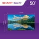 thumbnail image 2 of TV Sharp 50 Pulgadas 4k Ultra HD led Smart 4t-c50el8ur, 2 of 4