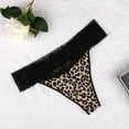 thumbnail image 2 of Gibobby Calzoncillos para mujeres sexy Ropa interior de mujer Cintura Transpirable Levantamiento de cadera Calzoncillos Patrón Sexy Encaje G String Pantalones(Morado,XL), 2 of 3