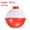 Red, White 1.25", variant on Uxcell 1.5" Fishing Bobbers 16 Pack Plastic Push Button Round Fishing Float