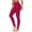 Red, variant on RYRJJ Butt Lifting Leggings for Women High Waisted Leggings Gym Seamless Workout Leggings Tummy Control Yoga Pant(Navy,S)