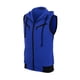 thumbnail image 2 of INSPIRE CHIC Chaleco con capucha para hombre, sin mangas, con cremallera y cordón, 50 Azul, 2 of 8