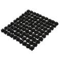 thumbnail image 1 of 100 unids / set abalorios de lentejuelas ahuecados apliques de adornos de flores para manualidades de costura DIY 20mm Negro Macarena Flor de lentejuelas, 1 of 6