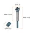 thumbnail image 2 of Broca Forstner Uxcell de Carburo para Abrir Agujeros de Bisagra en Madera, Vástago Hexagonal de 16 mm, 2 of 7