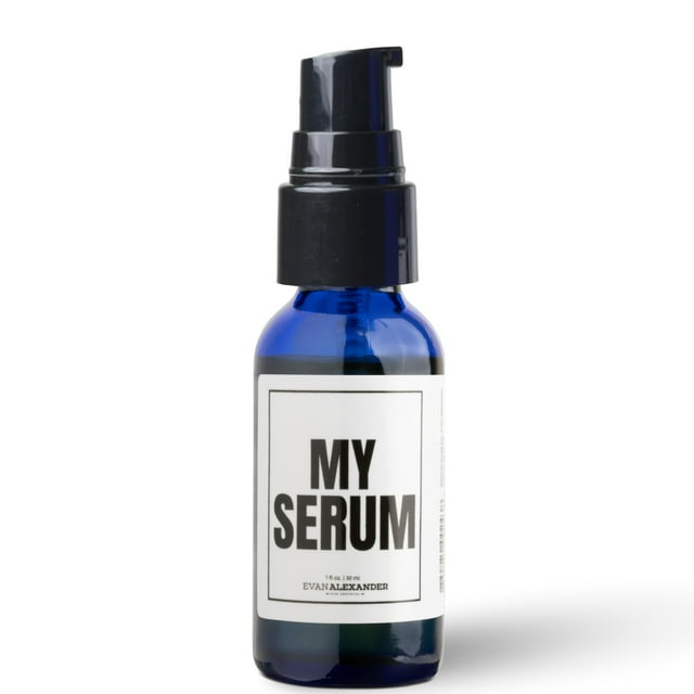 Evan Alexander Fine Grooming MY Serum Beard Oil para hombres frescos 1 onza líquida
