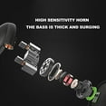 thumbnail image 4 of Fnochy X6 Bluetooth Earbud 4 Hrs Playtime, Single Wireless Earphone, Mini Bluetooth Headset Hands-Free Car Headphone, Cell Phone Bluetooth Earpiece for Smart Phones PC TV Audiobook, 4 of 5