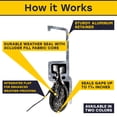 thumbnail image 3 of Xcluder 36” Standard Rodent Proof Door Sweep, Anodized Aluminum 2-Pk, 3 of 9