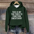thumbnail image 2 of WEAIXIMIUNG Sweat à Capuche Zippé pour Femmes, Sans Capuche, Décontracté, Manches Longues, Imprimé Graphique, avec Cordon de Serrage, 2 of 4