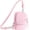 Pink-L, variant on Mini Backpack Keychain Wristlet Pouch Small Change Coin Purse Cute Zipper Wallet With 3 RFID Card Slots For Women/Men Airpods Cosmetics