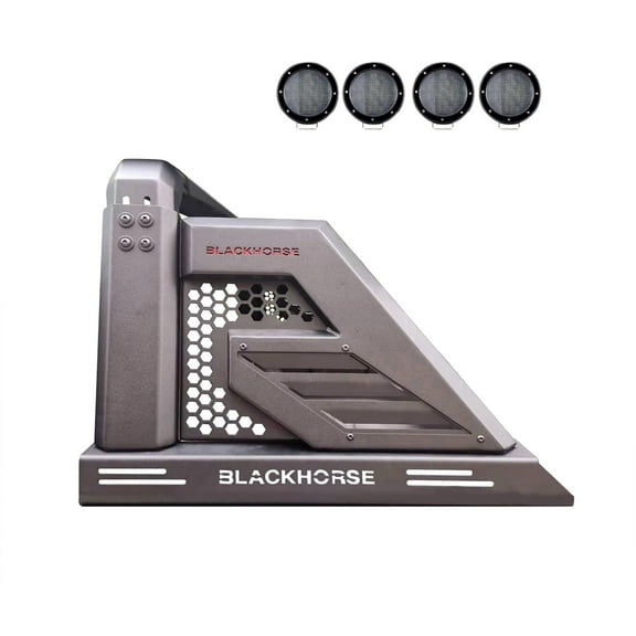 Black Horse Off Road AR207BPLFB Armour II Roll Bar Kit