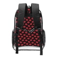 thumbnail image 2 of Sikiie Sexy Red Lips Kiss Clear Backpack, Transparent Bookbag for School for Women Men, Capacity Clear Bag for College, Travel, 2 of 7