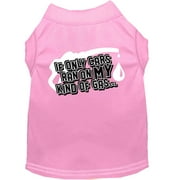 Mirage Pet My Kind of Gas Screen Print Shirts Light Pink M