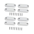 thumbnail image 2 of Soporte para puerta de RV, piezas, moderno, reemplaza casas rodantes de alto rendimiento, almacenamiento de RV Juego de 4 blanco, 2 of 9
