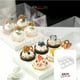 thumbnail image 3 of Porta Cupcakes de Acetato – Set de 5 Bases Blanca, 3 of 5