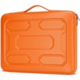thumbnail image 1 of Funda para portátil DOISO de 14 pulgadas a prueba de golpes e impermeable, naranja, 1 of 7