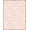 Pink Ivory, Pattern 15, variant on ODIKA Diagonal Animal Motif Leopard Spotted Abstract Border Design for Dorm Room, Small Living Apartment, Stain Resistant Low Profile