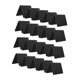 thumbnail image 2 of 20x mini letreros de pizarra negros mini mesas de mesa letreros de tapa pequeña cabaña de carpa pequeñas, 2 of 9
