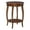 Hazelnut Brown, variant on Pemberly Row Round Contemporary Wood End Table with Shelf in Black
