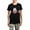 With Gray Camo Pant, variant on CafePress - True Love Panda Women's Dark Pajamas - Women's Short Sleeve Print T-Shirt and Pants Dark Cotton Pajama Set