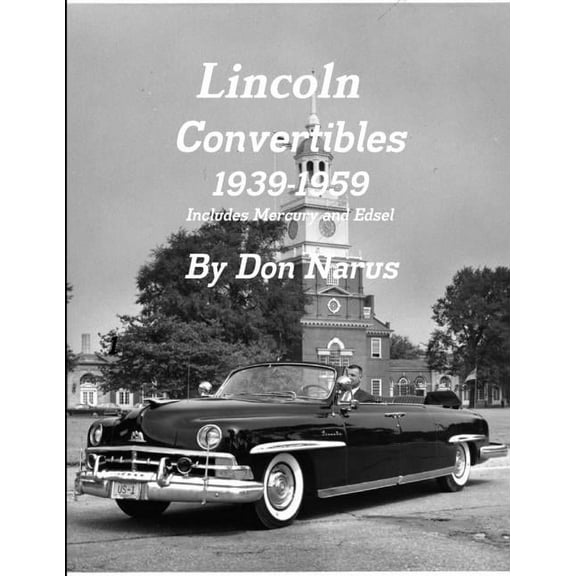 Lincoln Convertibles 1939-1959 (Paperback)