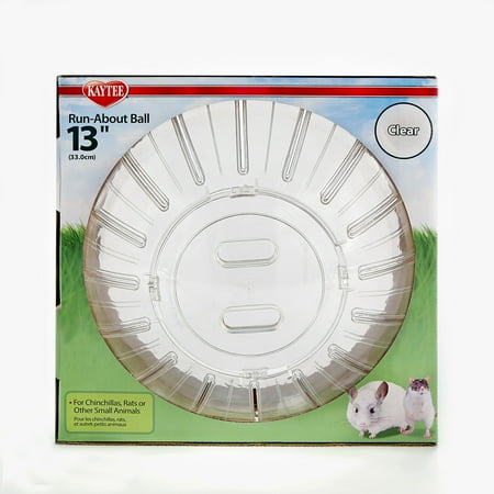 UPC: 0045125613797 | Kaytee Mega Run-About Ball- Clear 13 In.