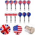 thumbnail image 3 of Zshan 12pcs Plastic Magnetic Darts for Magnetic Dartboard, 3 of 5