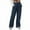 01 Dark Blue, variant on Weiqiqre Womens Work Pants High Waisted Wide Leg Cargo Pants Baggy Casual Trendy Work Pants with Pockets