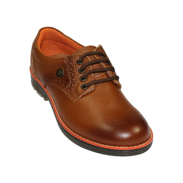 Zapato Vestir Coqueta Niño Miel Piel 433609M LEON