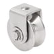 thumbnail image 3 of Polea De Ranura En V, Menos Fricción Desmontable 48 Mm De Diámetro Tamaño Estándar Rueda De Pista De Rodamiento Doble Para Puerta Corrediza ANGGREK V Groove Pulley Roller, 3 of 8