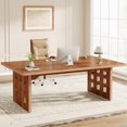 thumbnail image 5 of Tribesigns 70.8-Inch Large Executive Desk, Modern Simple Office Desk, Rectangle Compute Table Workstation for Home Office, 5 of 5