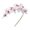 Pink, variant on pdqouc 27.5" Artificial Butterfly Orchid Flowers, Real Double Branch Flowers for Wedding Home Hotel Yard Restaurant Patio Festive Furnishing Decoration