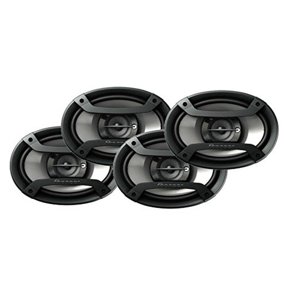 Pioneer TS-695P 6x9 3 Way Car Speakers - 2 Pair - 4 Single Speakers Package TS695P