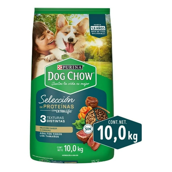 Croquetas para Perro Purina Dog Chow Adulto Cordero 10kg