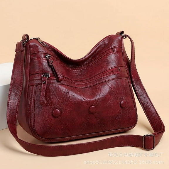 Women's Hand Bag Bucket Bag Leather Tote Bags Fashion Mini Bag for Women Travel Work Bag