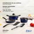 thumbnail image 4 of Batería de Cocina con Antiadherente 6 Piezas de Aluminio - Color Azul, 4 of 16