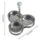 thumbnail image 2 of Egg Pocher Hervidor de huevos de vapor ajustable de 3 estantes de acero inoxidable esquí esquí Gafas de esquí, 2 of 4