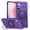 purple, variant on ELEHOLD for Samsung Galaxy S23 Plus Case Heavy Duty Rugged Cover with 360° Rotation Foldable Ring Kickstand Support Magnetic Car Mount Mag Safe Charging Compatible Shockproof Protective Case,gray