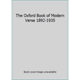 thumbnail image 1 of Pre-Owned The Oxford Book of Modern Verse 1892-1935 (Hardcover) 0198121202 9780198121206, 1 of 1