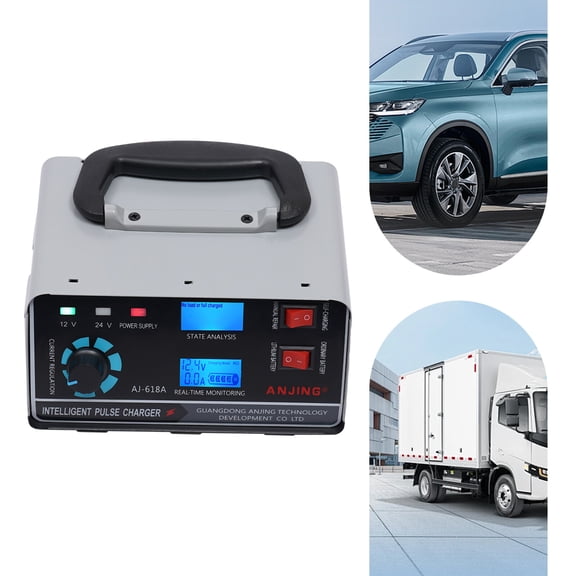 Shzicmy 400W Heavy Duty Car Truck Battery Charger with Intelligent Pulse Repair