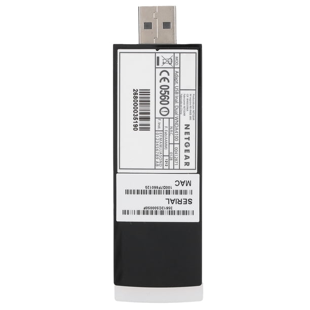 Adaptador Dual WiFi De Tarjeta De Red Inalámbrica Dual USB 2.4G/5G Banda Dual 900m Para Computadora Portátil De Escritorio WNDA4100
