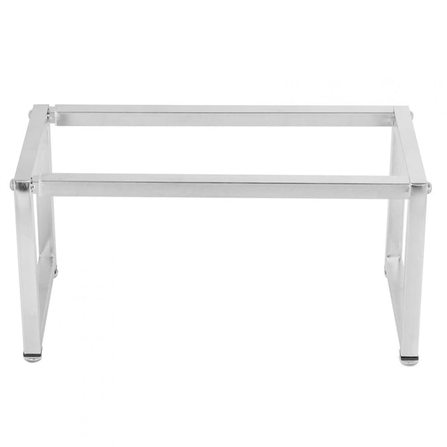 Soporte telescópico de acero inoxidable para condimentos para mermelada, diseño ligero, algura ajustable para cafeeterías y Tiendas de Alimentos