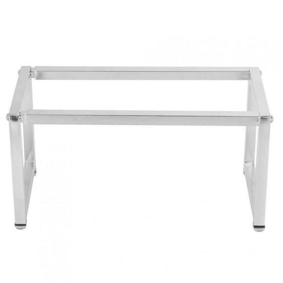 Soporte telescópico de acero inoxidable para condimentos para mermelada, diseño ligero, algura ajustable para cafeeterías y Tiendas de Alimentos