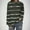 Army Green, variant on Womens Striped Sweatshirts Loose Fit Crewneck Long Sleeve Tops Casual Pullover Shirts Fall Fashion Clothes S