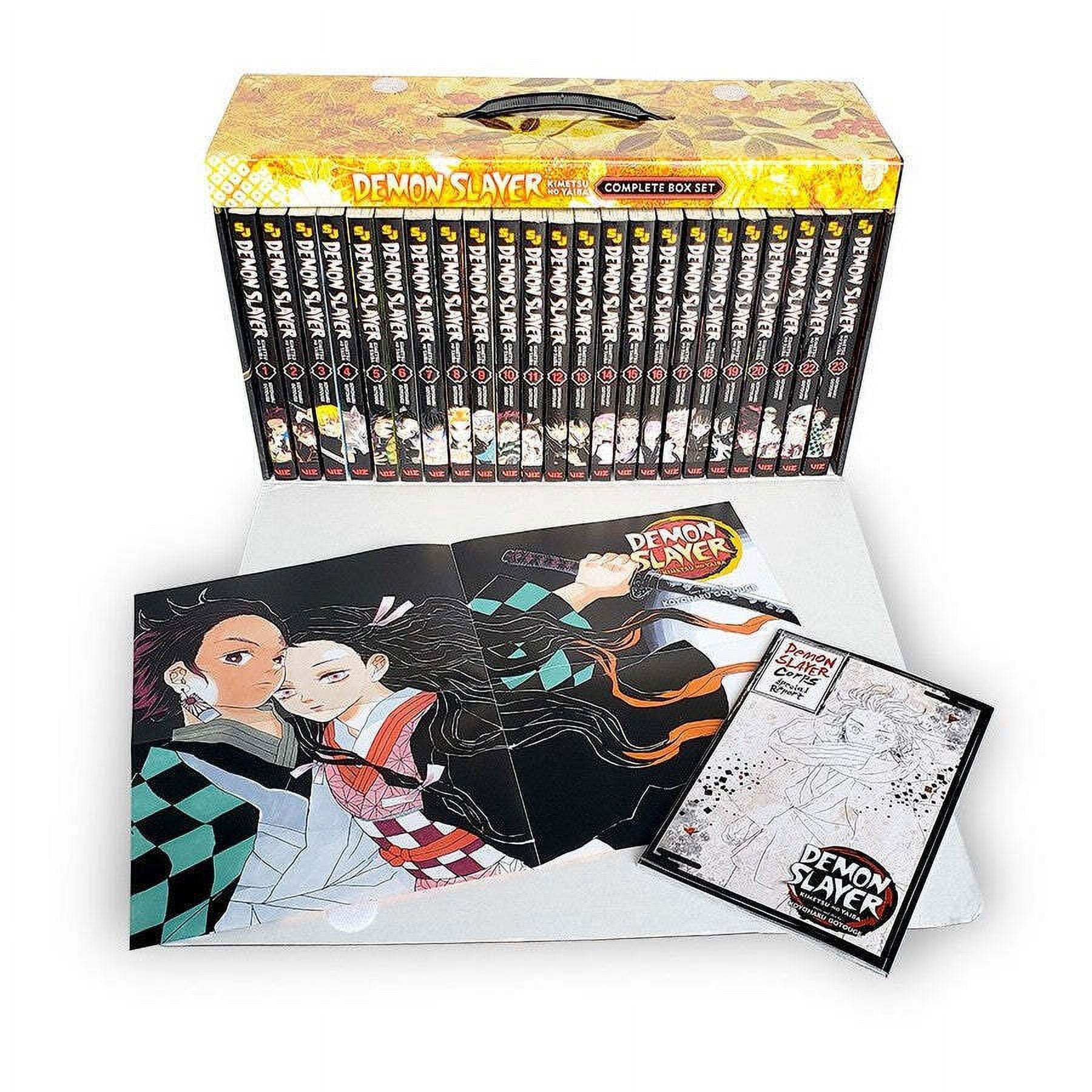 Demon slayer manga box retailer set