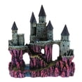 thumbnail image 2 of Adornos Para Acuarios Decoraciones De s Castillo Cueva Resina - 2 23.5x10x25cm rojo Yotijar Castillo de resina, 2 of 8